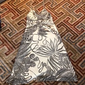 Theory spaghetti strap dress